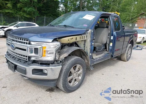 2020 Ford F-150 Xlt из США, поврежденный, VIN 1FTEX1EP6LKF30818